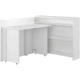 homlando Schreibtisch CW-01L Weiß