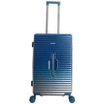 Saxoline Elite Trunk 4-Rollen 77 cm / 105 l blau/silberfarben