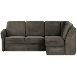 Polstermöbel Oelsa Ecksofa  Luna ¦ schwarz ¦ Maße (cm): B: 224 H: 91 T: 160