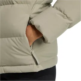 adidas Helionic Climawarm Daunenjacke mit Kapuze Silver Pebble L