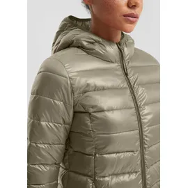QS Leicht wattierter Steppmantel mit Kapuze - S