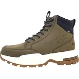 Dockers by Gerli Herren Combat Boots, Männer Stiefeletten,wasserabweisend,warm gefüttert,Booties,halbstiefel,Kurzstiefel,Khaki,42 EU