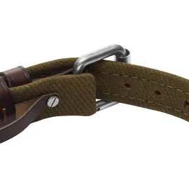 Fossil Everett Armband Leder Metall braun JA7315998 Größe 18