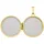Jobo Medaillon rund Gelbgold 333
