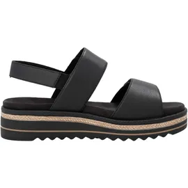 remonte Riemchensandalen Damen Schwarz 39