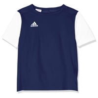 adidas Kinder ESTRO 19 JSY T-shirt, dark blue/White, 164 (13-14Y)