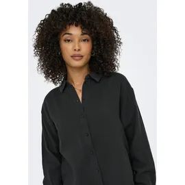 Jdy Damen Musselin-Bluse JDYTheis Langarm Loose Shirt 15271018 Phantom S