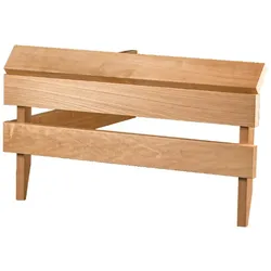 Thermoespe Sauna Ofenschutz, zweiseitig, Abmessung: 800x800x445 mm