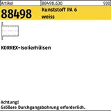 Dubo Dorned Isolierhülse R 88498 KORREX M5x 15 Polyamid 6 weiß 100 Stück DUBO