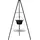 TRIZERATOP Dreibein 49 cm Stahl mehrfarbig
