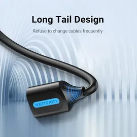 Vention USB-A auf USB-A 0,5 m Schwarz