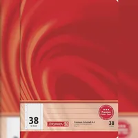 Brunnen Schulheft Vivendi Lineatur 38 kariert DIN A4 Innen- und Außenrand, 16 Blatt, 1 St.