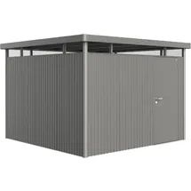 Biohort Metall-Gerätehaus HighLine Gr. H6 Quarzgrau-Metallic 8,5 m2 Standardtür