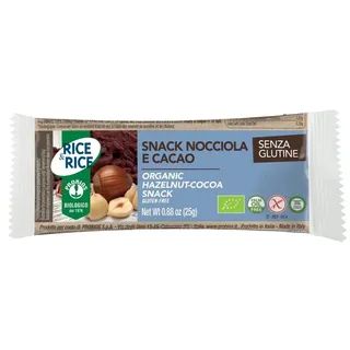 Snack di Riso alla Nocciola e Cacao  Senza Glutine - Probios 25 g