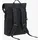 Lässig Wickelrucksack Outdoor Rolltop Schwarz