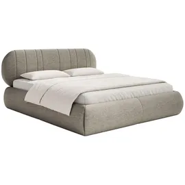 Selsey Polsterbett mit Bettkasten ¦ beige ¦ Maße (cm): B: 173 H: 96