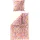 BIERBAUM 3712 Blumen Lila 135 x 200 cm + 2 x 80 x 80 cm