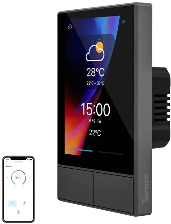 Sonoff NSPanel Smart Scene Wandschalter 120-Typ graphite