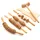 TUULI Accessories Maderotherapie Holz Set Massagegerät Roller Cellulite Lymphdrainage Gerät