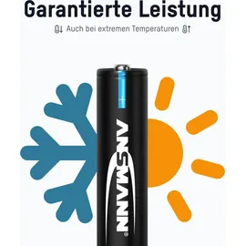 Ansmann Telefon Akku AAA 800mAh 1,2V, 2 Stück, DECT