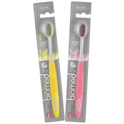 BIOMED Complete Care Zahnbürste Silber Zahnbürste Medium