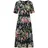 GOLDNER Sommerkleid Floral Blau 40