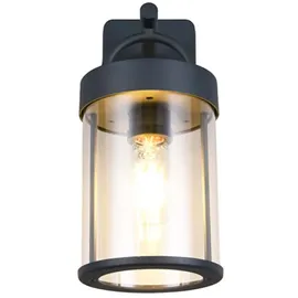 RL Außenwandleuchte Aluminium H 29 cm E27 anthrazit