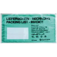 SOENNECKEN Warenbegleitpapiertasche DL Papier d.grün 1.000St.