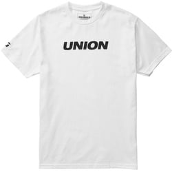 Union Uninvited Tee White T-Shirt Snowboard Brand weiß 2021, Konfiguration: M