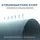 GTPLAYER Gaming Stuhl Stoff Blau