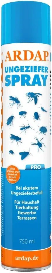 ardap pro ungezieferspray 750ml