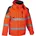 Winter-warnschutzjacke wind und wasserdicht orange 60