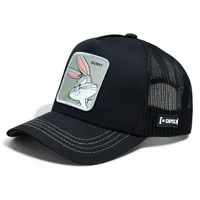 Capslab Bunny Looney Tunes Trucker Cap Schwarz, Einheitsgröße
