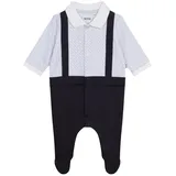 Boss Kidswear Neugeborenen-Geschenkset BOSS Kidswear Baby Strampler in Geschenkbox marine weiß 18 Monate (76-88)
