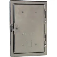 M�ck Möck aus Edelstahl V2A Kamin Kamintür Putztüre Lüftungstür