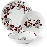 Excelsa Gnome Sweet Home Tellerservice 18-tlg. bunt