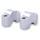 Highsider Distanz-Bock Set 25mm Silber