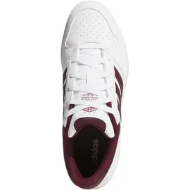 adidas Hoops Classic Cloud White/Maroon 42 2/3