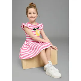 Kidsworld Jerseykleid "mit Pailletten für kleine Mädchen - Kirschen oder Zitronen Motiv", Mädchen, Gr.