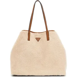 GUESS Shopper Victtoria 2 in 1 Tote L Natural / Cognac