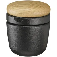 Skeppshult Gewürzmühle 14 cm Schwarz unbefüllt