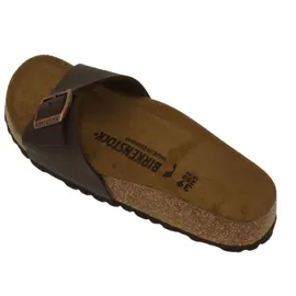 Birkenstock Madrid Birko-Flor schmal dunkelbraun 38