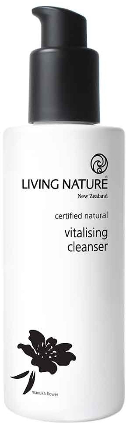 Living Nature certified natural Vitalising Cleanser 120 ml Frauen