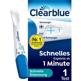 WICK Pharma Clearblue Schwangerschaftstest schnelle Erkennung