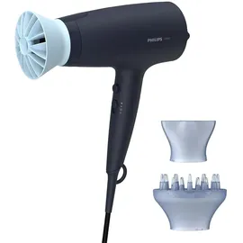Philips 3000 Series Haartrockner BHD360/20 Schwarz/Hellblau