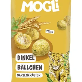 Mogli Bio Knabber Gebäck Dinkel Bällchen Gartenkräuter