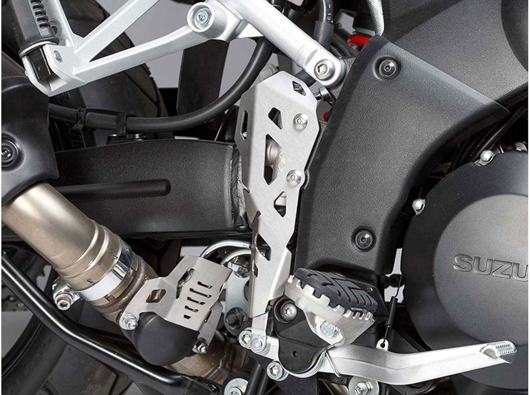 SW-Motech Suzuki V-Strom 1000, protection de la pompe à frein - Argent