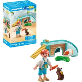 Playmobil My Life Junge mit Meerschweinchen 71746