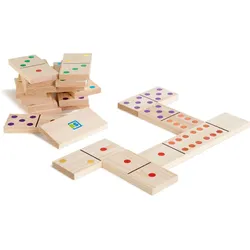 BS Toys Legespiel Riesen Holz-Domino EINHEITSGRÖSSE