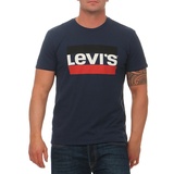 Levis Levi's Herren Sportswear Logo Graphic T-Shirt,Dress Blues,L